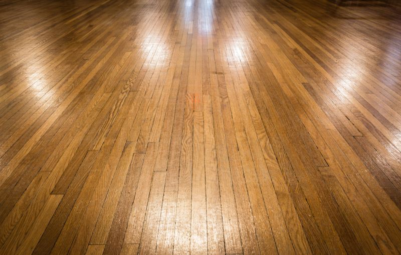 Waxed Hardwood Floor